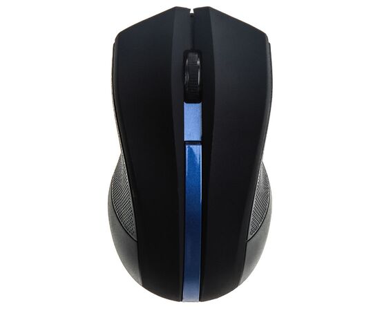  Мышь Oklick 615MW черный/синий USB 