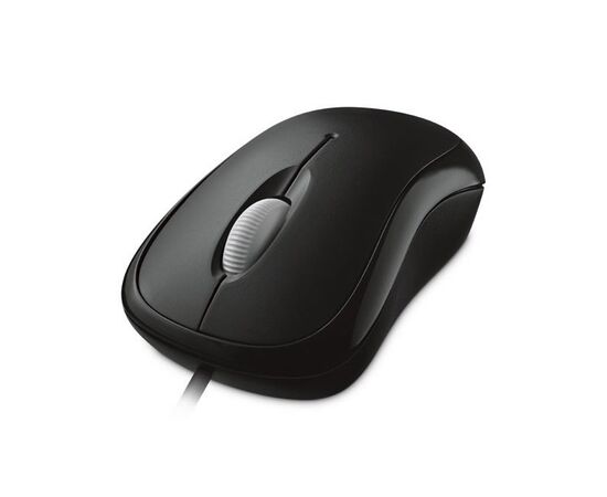  Мышь Microsoft Basic черный оптическая (1000dpi) USB (2but) 