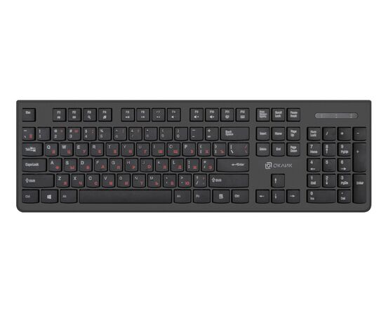  Клавиатура Oklick 505M черный KW-1820 Black 