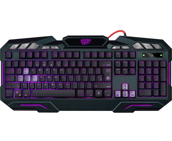  Клавиатура Defender Doom Keeper GK-100DL RU (45100) 