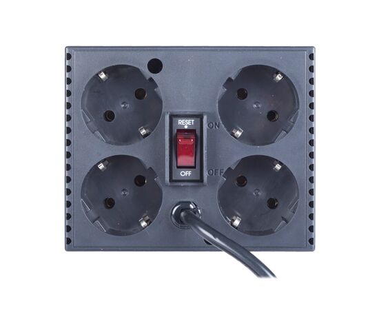  Стаб. напряжения Powercom TCA-1200 (4 EURO) черный 