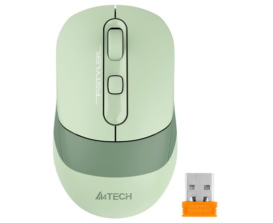  Мышь A4Tech Fstyler FB10C зеленый 