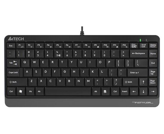  Клавиатура A4Tech Fstyler FK11 черный/серый 