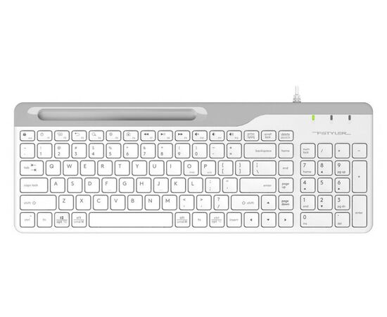  Клавиатура A4Tech Fstyler FK25 белый/серый 