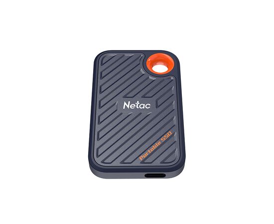  SSD Netac 1Tb ZX20 (NT01ZX20-001T-32BL) (USB3.2 Gen2 Type C, up to 2000/1800MBs, Plastic, Black) 