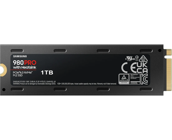  SSD Samsung 980 PRO MZ-V8P1T0CW 1TB, M.2, PCIe G4 x4, NVMe 1.3c 