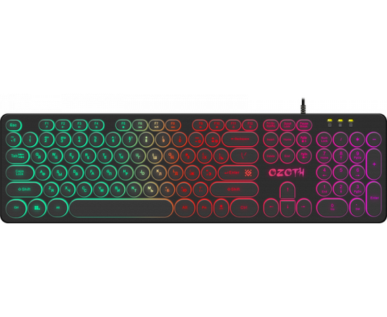  Клавиатура DEFENDER Ozoth GK-106 (45106) USB, черный 