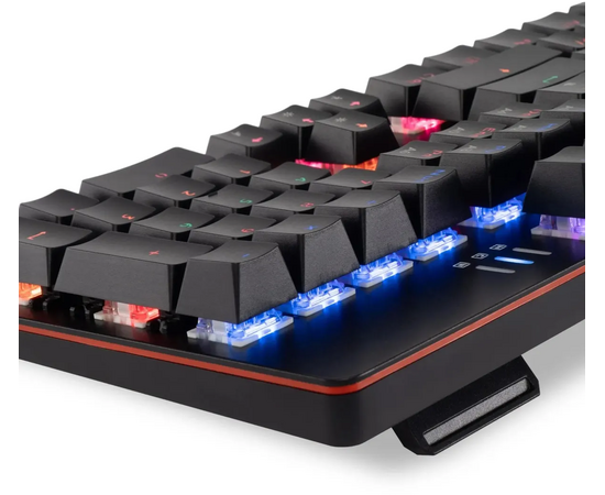  Клавиатура OKLICK 990 G2 (1875240) механическая черный USB Multimedia for gamer LED 