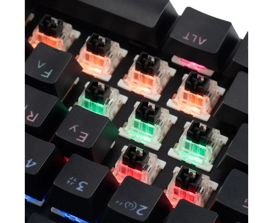 Клавиатура OKLICK 990 G2 (1875240) механическая черный USB Multimedia for gamer LED 