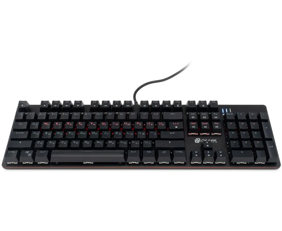  Клавиатура OKLICK 990 G2 (1875240) механическая черный USB Multimedia for gamer LED 
