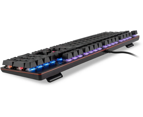  Клавиатура OKLICK 990 G2 (1875240) механическая черный USB Multimedia for gamer LED 