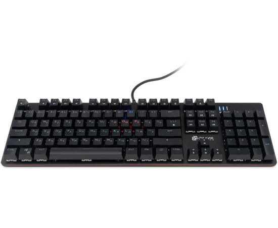  Клавиатура OKLICK 990 G2 (1875240) механическая черный USB Multimedia for gamer LED 