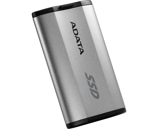  SSD A-DATA SD810 1TB, (SD810-1000G-CSG) External, USB 3.2 Type-C, R/W -2000/2000 MB/s серый 