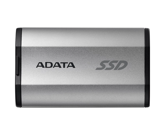  SSD A-DATA SD810 (SD810-500G-CSG) 500GB, External, USB 3.2 Type-C, R/W -2000/2000 MB/s серый 