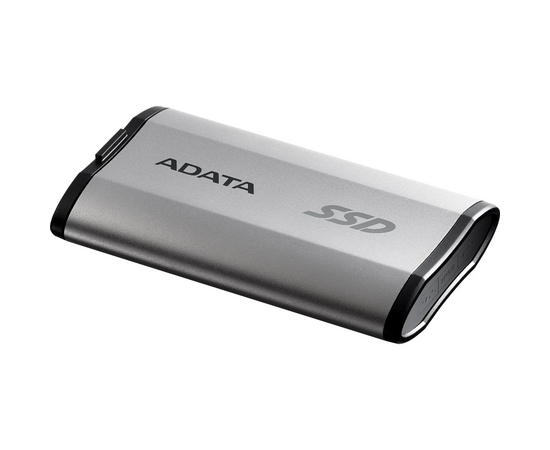  SSD A-DATA SD810 (SD810-500G-CSG) 500GB, External, USB 3.2 Type-C, R/W -2000/2000 MB/s серый 