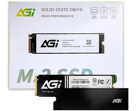  SSD AGi AI828 AGI1T0G44AI828 PCIe 4.0 x4 1TB M.2 2280 