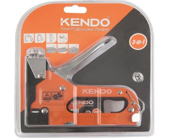  Степлер KENDO 45901 3 в 1 