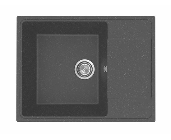  Кухонная мойка Practik PR-M 650-004 Черный оникс 