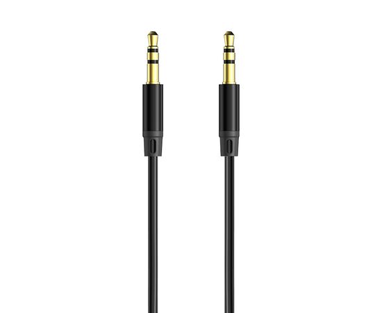  AUX аудиокабель Jack3.5мм - Jack3.5мм,  1.2 м, черный, AXXA 