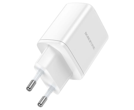  Сетевое зарядное устройство BOROFONE BN9 Reacher 2xUSB-C, 35W, белый 