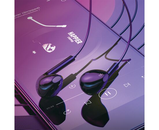  Проводные наушники HOCO M111 Primero, Lightning, 1.2 м, черный 