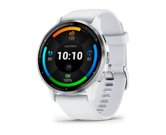  Smart-часы Garmin Venu 3 010-02784-00, 35.4мм, 1.4", белый/серый/серебристый 
