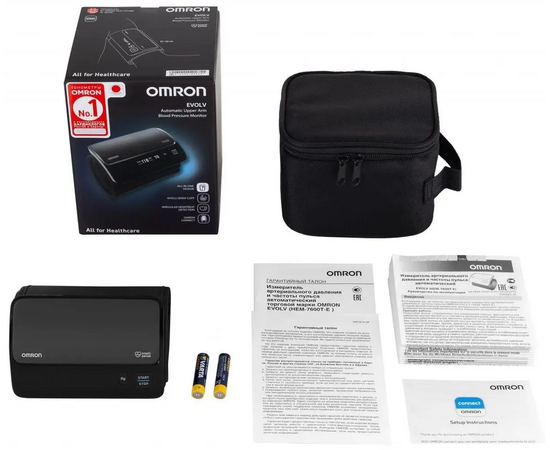  Тонометр автоматический Omron Evolv (HEM-7600T-E) 