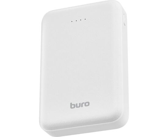  Power Bank Buro T4-10000, 10000мAч белый 
