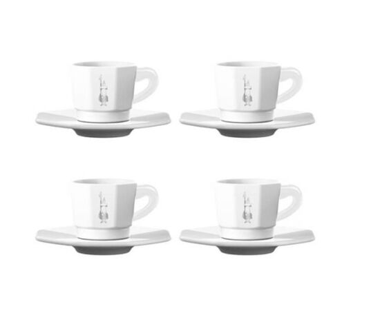  Набор чашек Bialetti Moka Espresso белые 