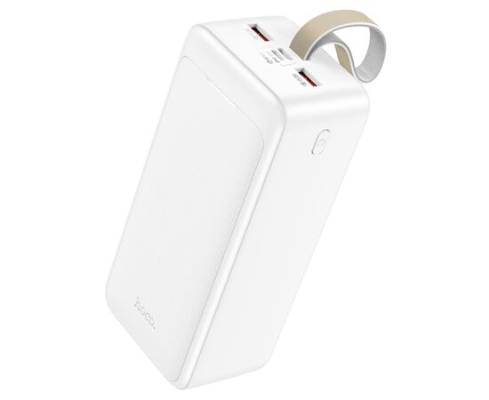  Портативный аккумулятор HOCO J111C Smart charge, 40000 мА?ч, белый 