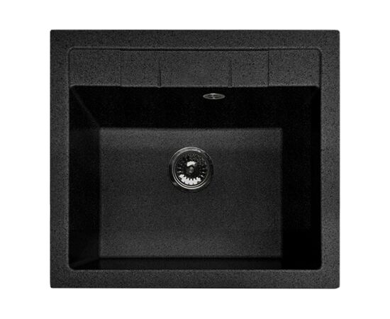  Мойка GranFest Quadro GF-Q-561 мрамор, черный 