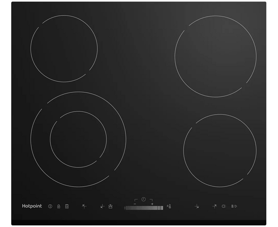  Варочная панель Hotpoint HR 6T2 B S, черный 