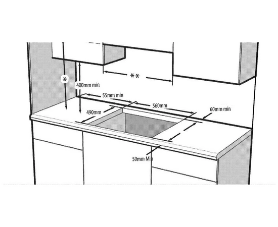  Варочная панель Hotpoint HR 6T2 B S, черный 