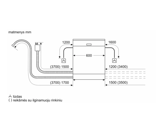  Встраиваемая посудомоечная машина BOSCH SMV8YCX02E 