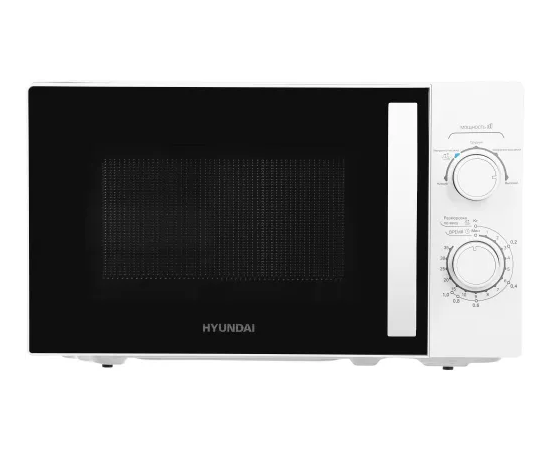  Микроволновая печь HYUNDAI HYM-M2067, 700Вт, 20л, белый 