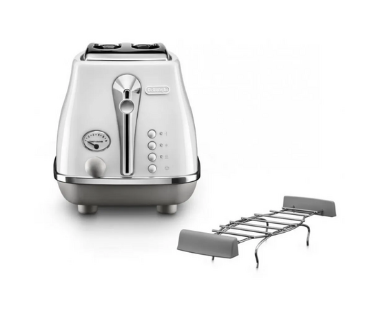  Тостер Delonghi CTOC2103.W 900Вт белый 