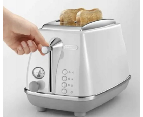  Тостер Delonghi CTOC2103.W 900Вт белый 