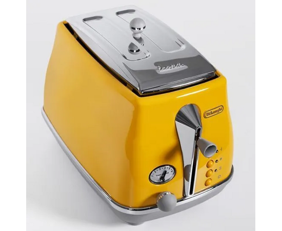  Тостер Delonghi CTOC2103.Y 900Вт желтый 