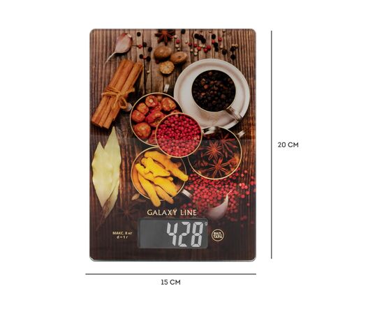  Весы кухонные GALAXY LINE GL 2821 