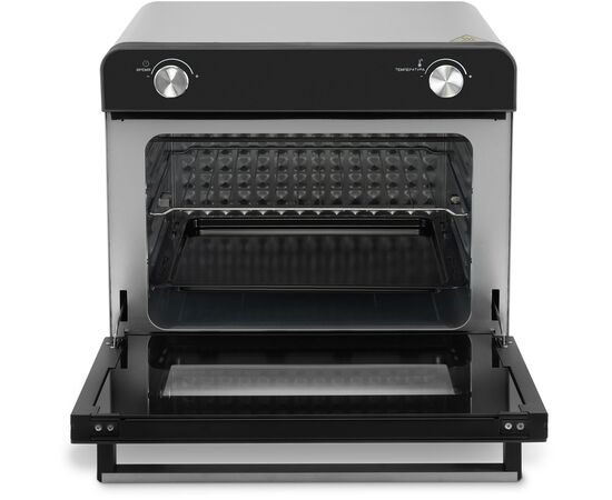  Мини-печь Hyundai MIO-HY087 36л. 1700Вт серебристый/черный 