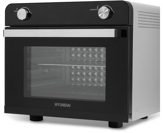  Мини-печь Hyundai MIO-HY087 36л. 1700Вт серебристый/черный 