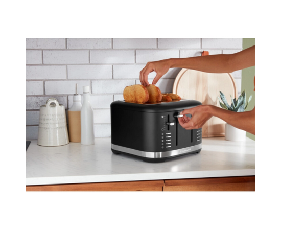 Тостер KitchenAid 5KMT4109EBM матовый черный на 4 ломтика 