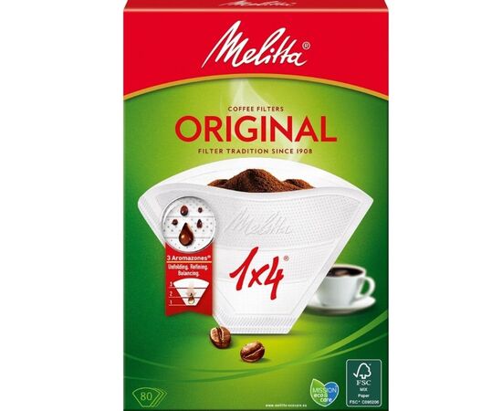  Фильтр Melitta 6763167 White 1x4/80 4006508200450 
