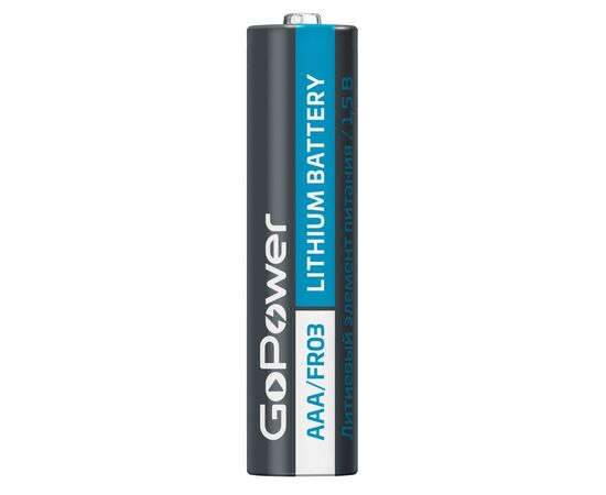  Батарейка GoPower FR03 AAA BL2 Lithium 1.5V (2/20/200) 