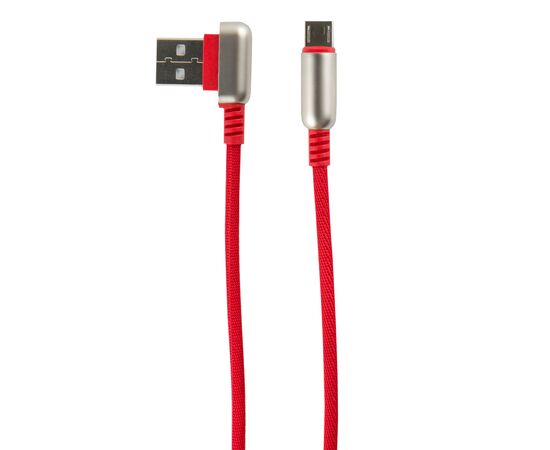  Дата-Кабель Red Line Loop USB - Micro USB, красный 