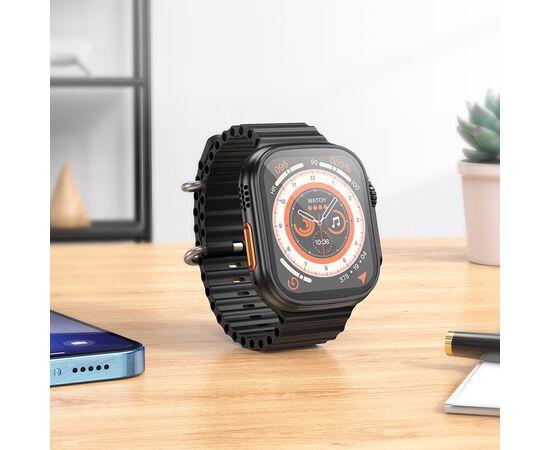  Смарт-часы 2.0" Hoco Y12 Ultra (call version) (Black) 