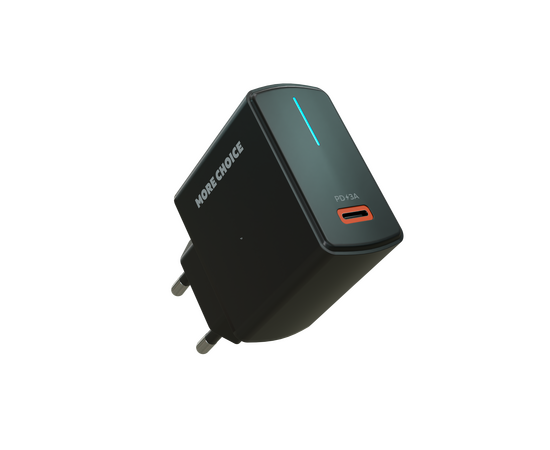  PURE СЗУ 1USB-C 3.0A PD 20W быстрая зарядка More choice NC60 (Black) 