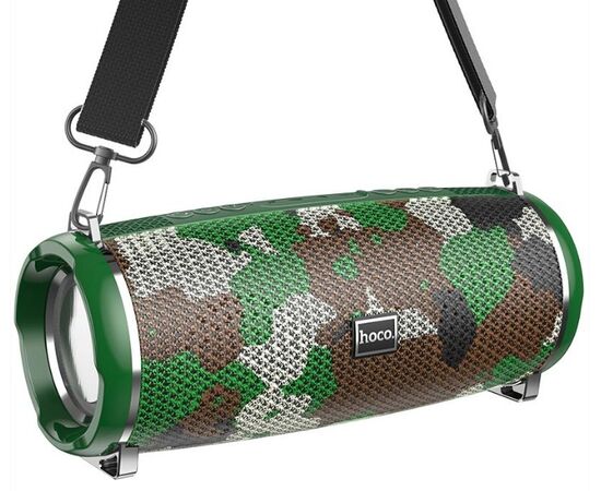  Колонка Bluetooth 5.0 5W*2 2400mAh Hoco вXpress sports (Camouflage Green) 