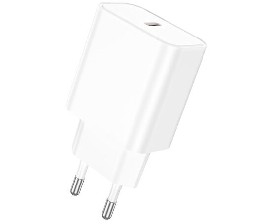  СЗУ 1Type-C 3.0A QC3.0 PD 20W быстрая зарядка Borofone BA71A (White) 