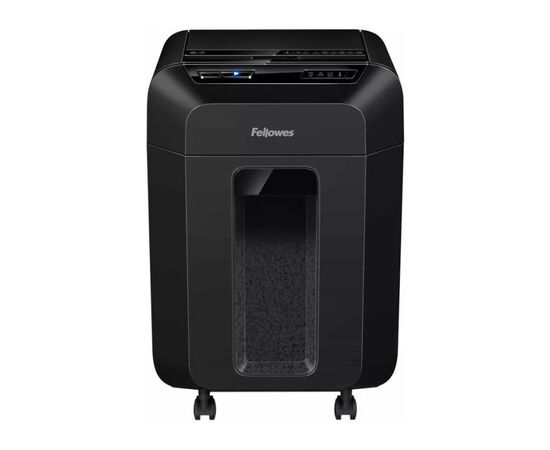  Шредер Fellowes AutoMax 80М черный с автоподачей (секр.P-4) перекрестный 80лист. 17лтр скрепки скобы пл.карты 